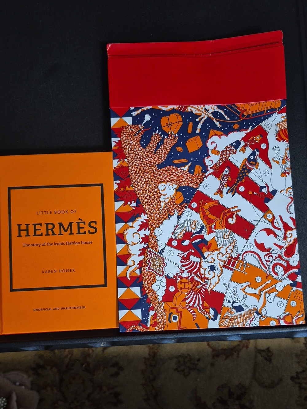 Hermes Orange & Red Unofficial Book
